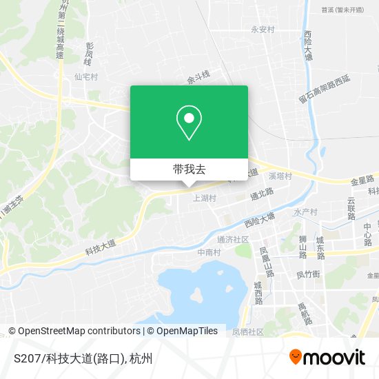 S207/科技大道(路口)地图