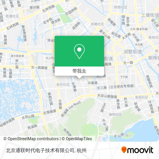 北京通联时代电子技术有限公司地图