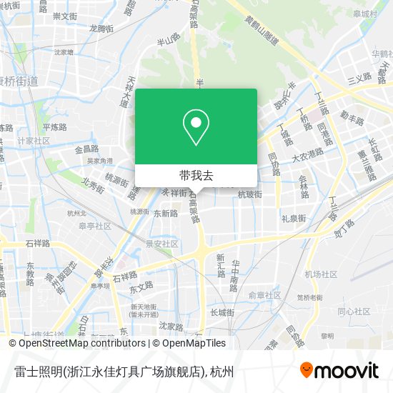 雷士照明(浙江永佳灯具广场旗舰店)地图