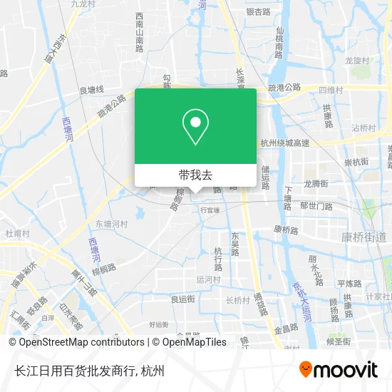 长江日用百货批发商行地图