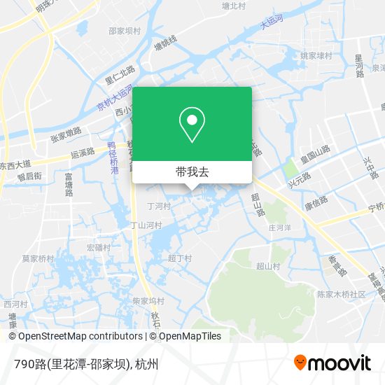 790路(里花潭-邵家坝)地图