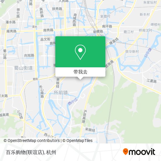 百乐购物(联谊店)地图