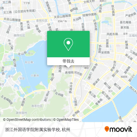浙江外国语学院附属实验学校地图