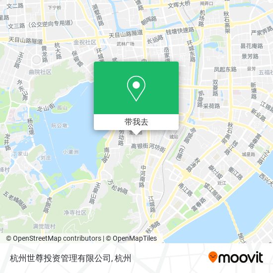 杭州世尊投资管理有限公司地图