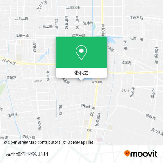杭州海洋卫浴地图