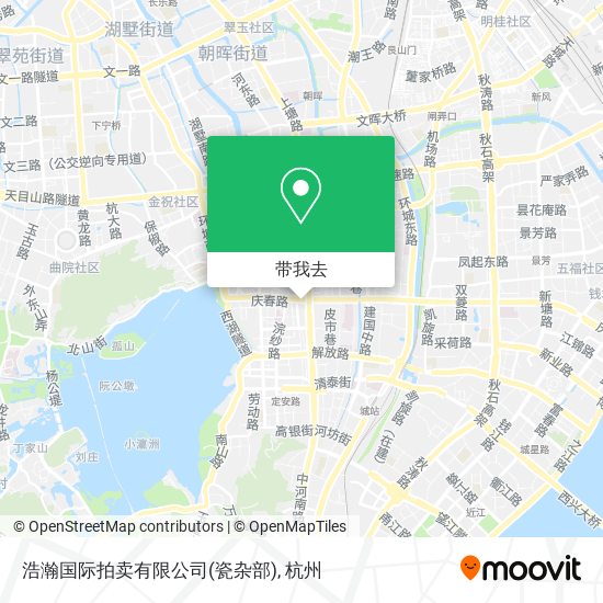 浩瀚国际拍卖有限公司(瓷杂部)地图