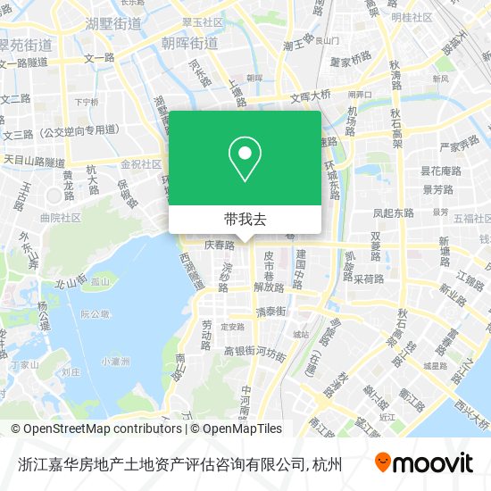 浙江嘉华房地产土地资产评估咨询有限公司地图