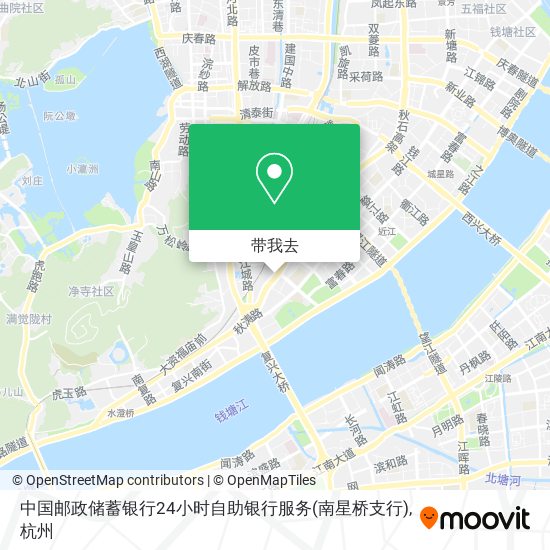 中国邮政储蓄银行24小时自助银行服务(南星桥支行)地图