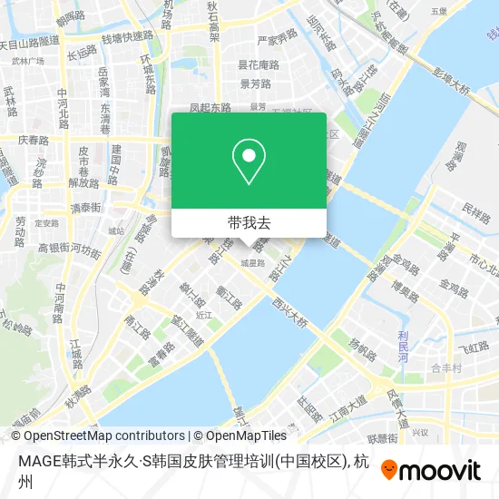 MAGE韩式半永久·S韩国皮肤管理培训(中国校区)地图