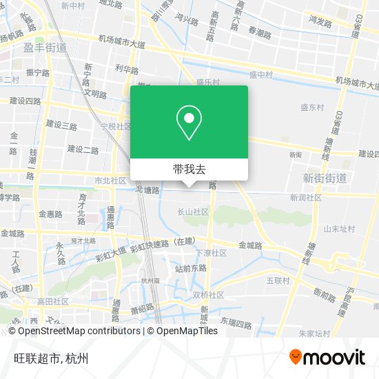旺联超市地图