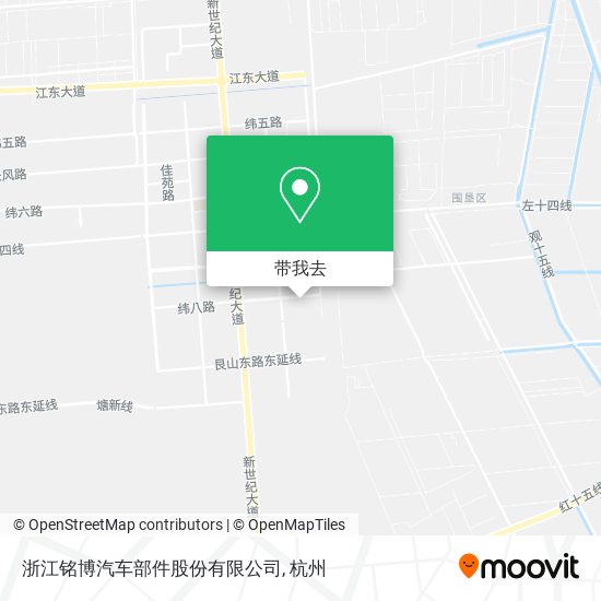 浙江铭博汽车部件股份有限公司地图