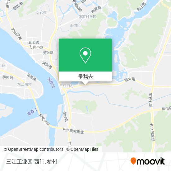 三江工业园-西门地图