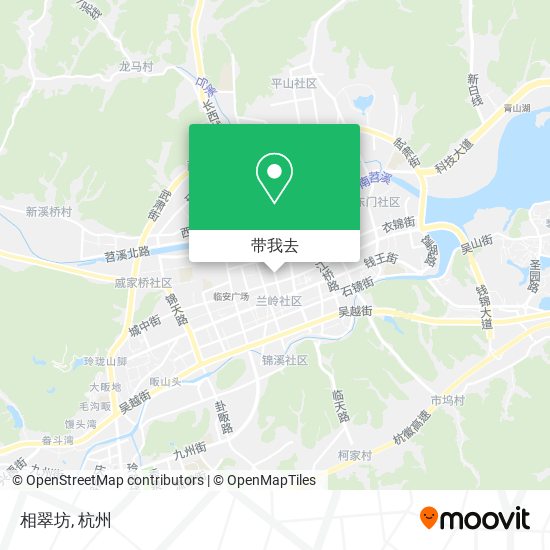相翠坊地图
