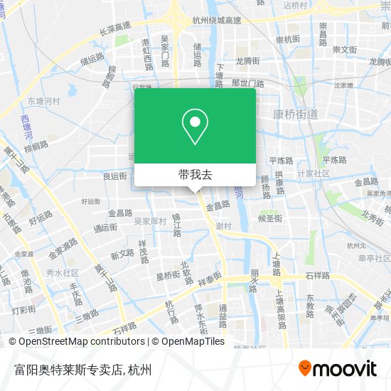 富阳奥特莱斯专卖店地图