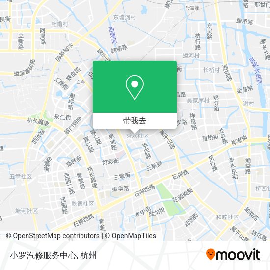 小罗汽修服务中心地图
