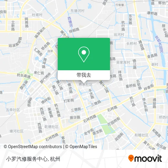 小罗汽修服务中心地图