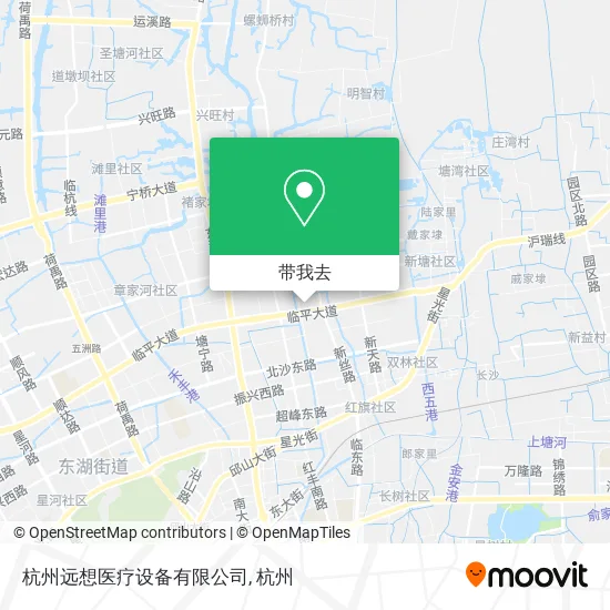 杭州远想医疗设备有限公司地图