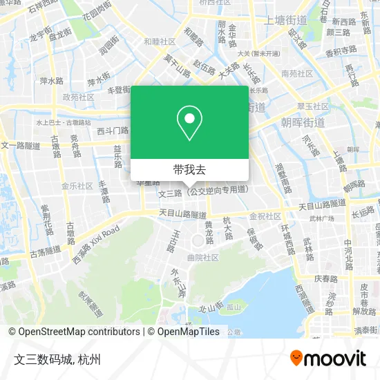 文三数码城地图