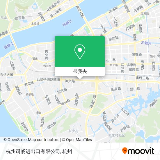 杭州司畅进出口有限公司地图