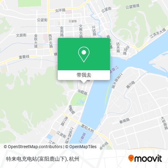 特来电充电站(富阳鹿山下)地图