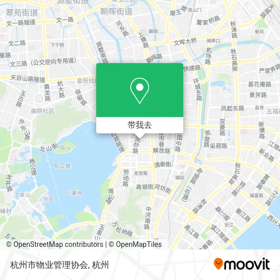 杭州市物业管理协会地图