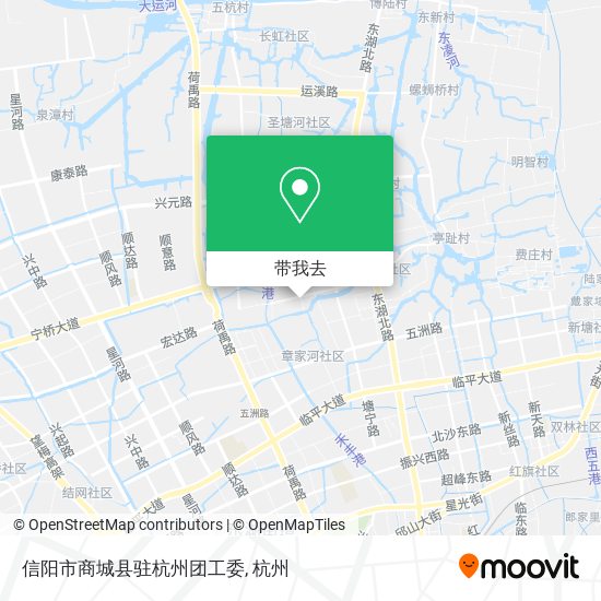 信阳市商城县驻杭州团工委地图