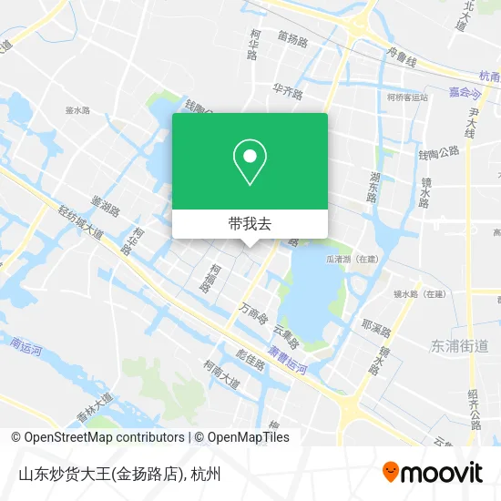 山东炒货大王(金扬路店)地图