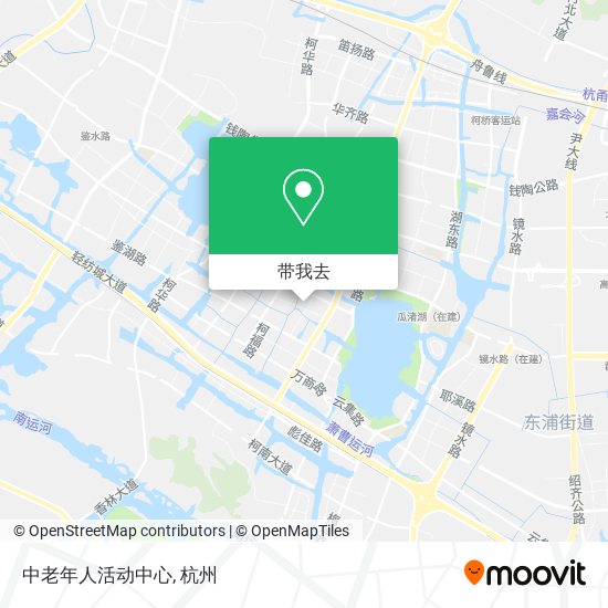 中老年人活动中心地图