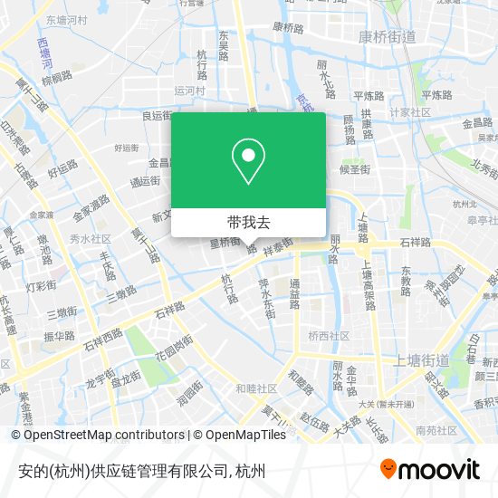 安的(杭州)供应链管理有限公司地图