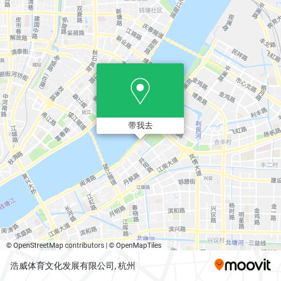 浩威体育文化发展有限公司地图