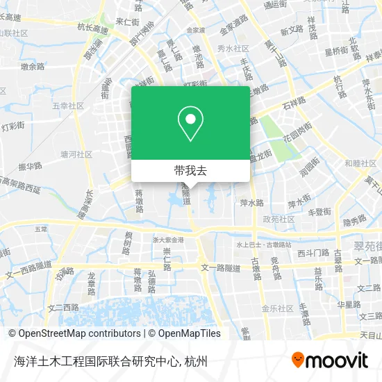 海洋土木工程国际联合研究中心地图