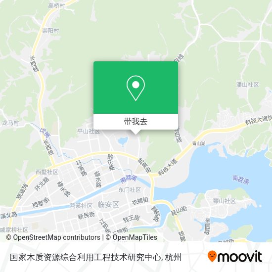 国家木质资源综合利用工程技术研究中心地图