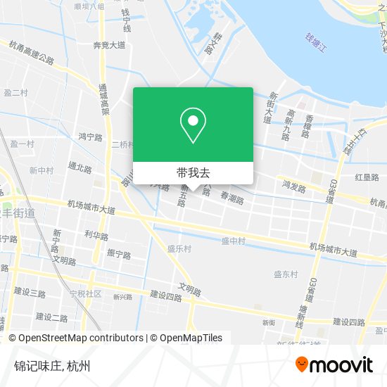 锦记味庄地图