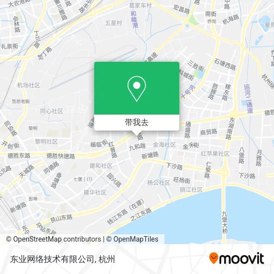 东业网络技术有限公司地图