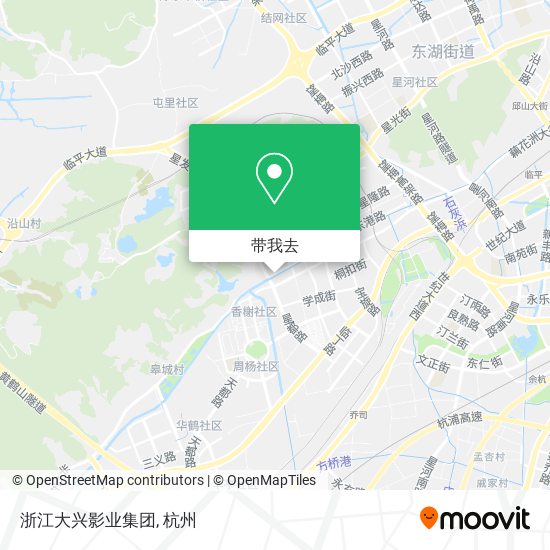 浙江大兴影业集团地图