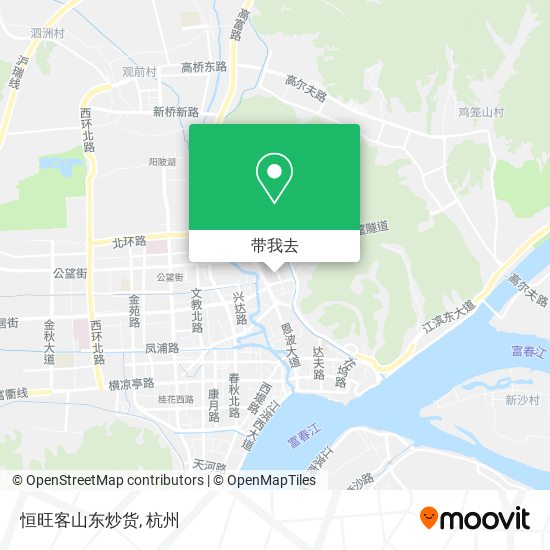 恒旺客山东炒货地图
