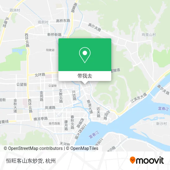 恒旺客山东炒货地图