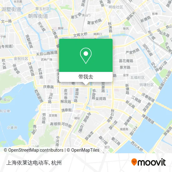 上海依莱达电动车地图