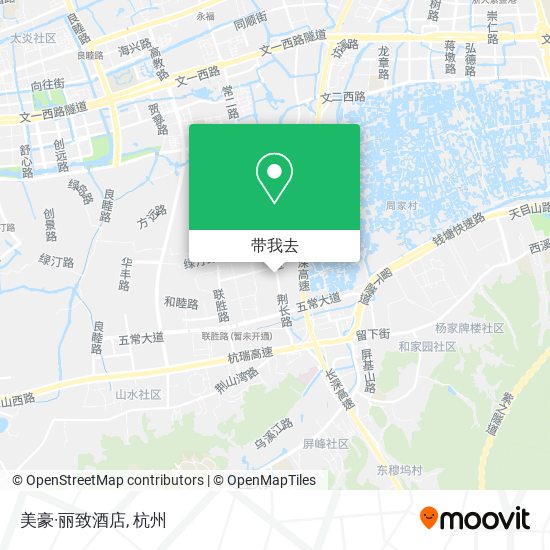 美豪·丽致酒店地图