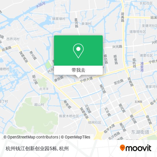 杭州钱江创新创业园5栋地图