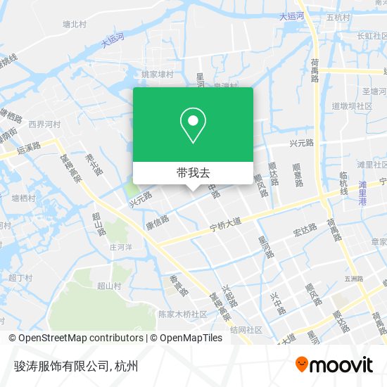 骏涛服饰有限公司地图