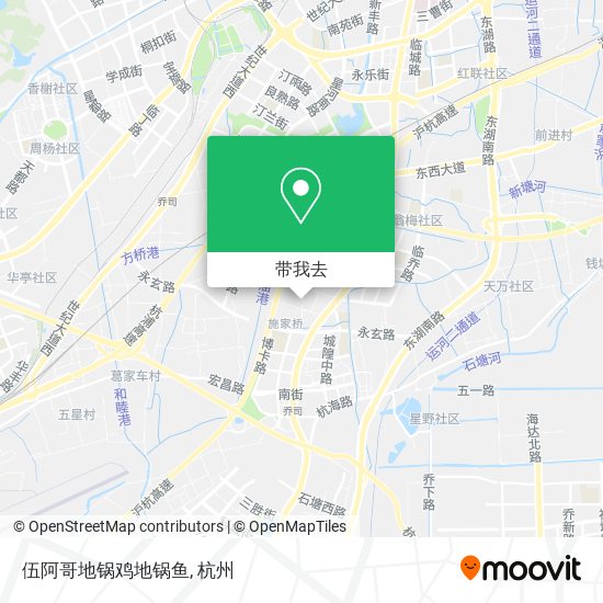 伍阿哥地锅鸡地锅鱼地图