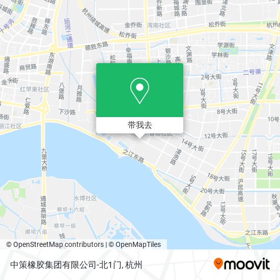 中策橡胶集团有限公司-北1门地图