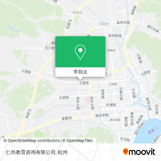 仁尚教育咨询有限公司地图