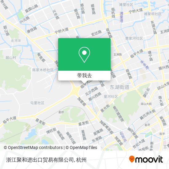 浙江聚和进出口贸易有限公司地图