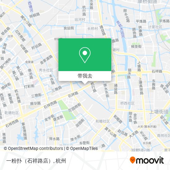 一粉扑（石祥路店）地图