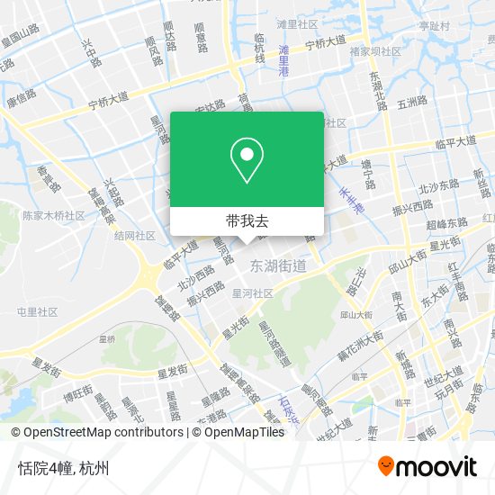 恬院4幢地图