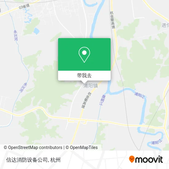 信达消防设备公司地图