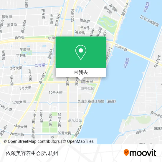 依颂美容养生会所地图