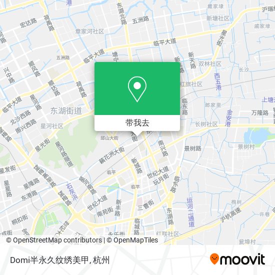 Domi半永久纹绣美甲地图